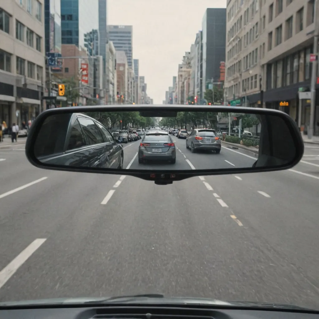 Rear-View Mirror Backup Camera